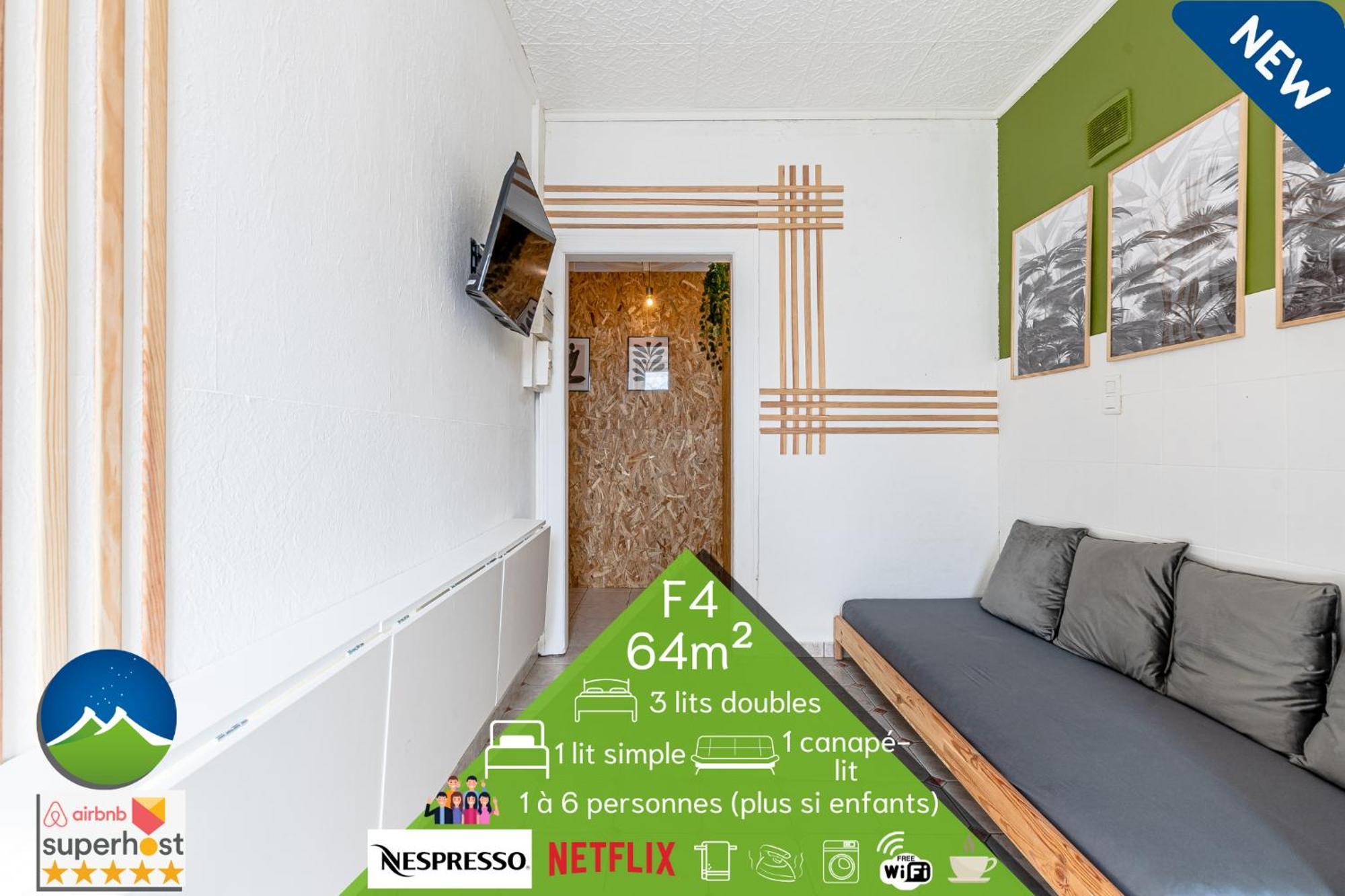 3 Appts - 3 A 7 Lits - Parfait 6 A 10 Pers - Max 26 Pers - 1 Immeuble - Convivialite, Rentabilite ------ English - 3 Apts - 3 To 7 Beds - Ideal For 6 To 10 Guests - Up To 26 - Same Building - Friendly, Flexible Hettange-Grande 外观 照片